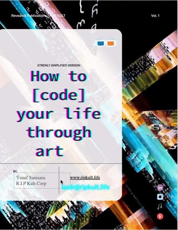 XTREMLY SIMPLIFIED VERSION : How To Code Your life Through Art [EBOOK]